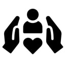 Community icon set. Containing people, friendship, social, diver aanbod haptotherapie 128x128 1